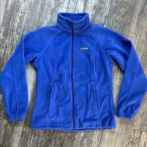 Columbia Vibrant Blue Fleece Jacket